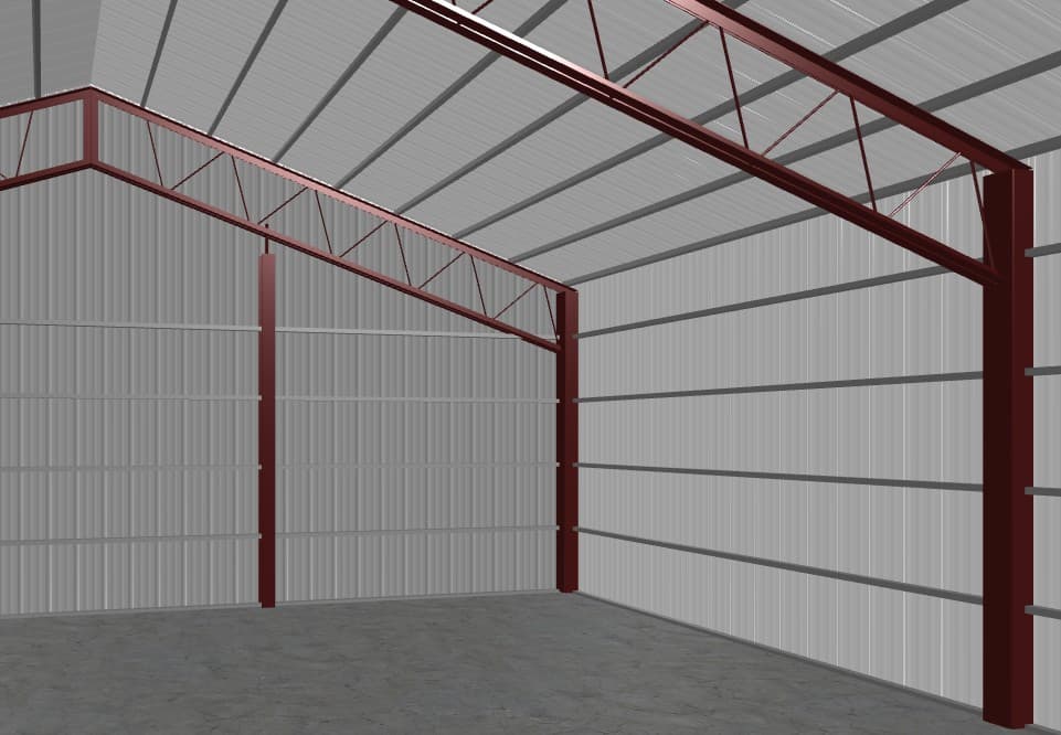 Open Web Truss — Flush Mount