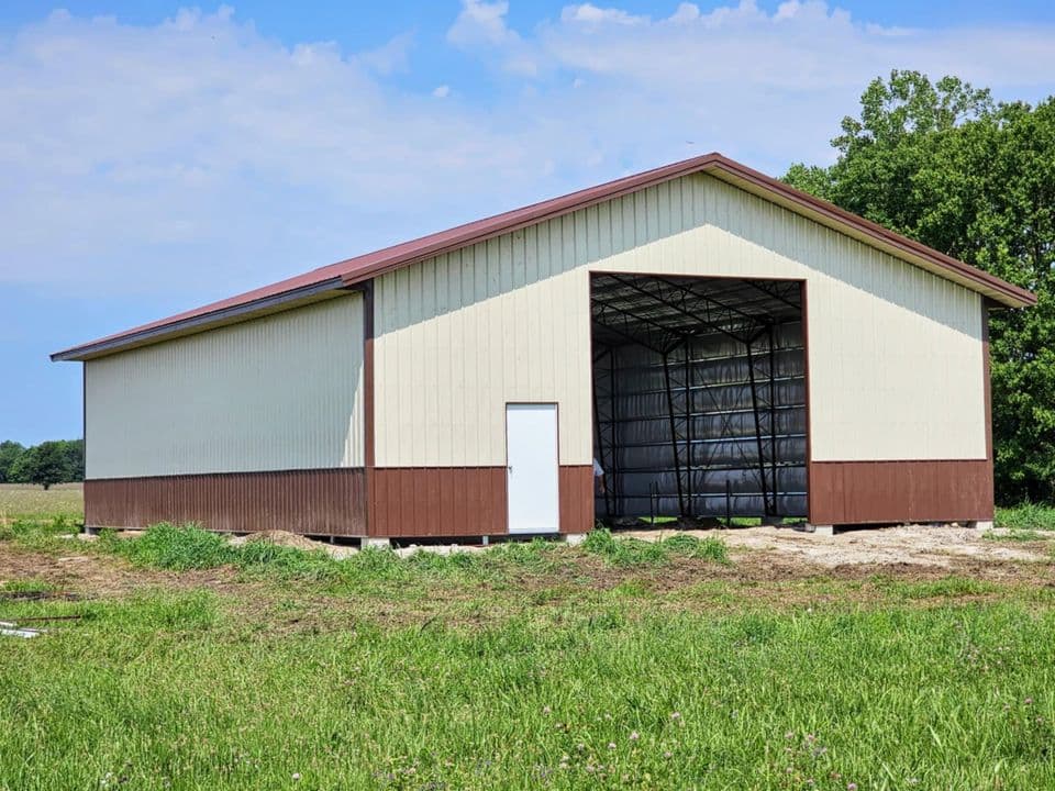 Agricultural barn side