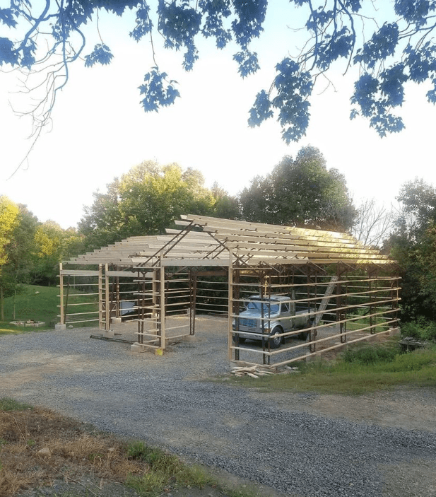 Parkwood garage side elevation