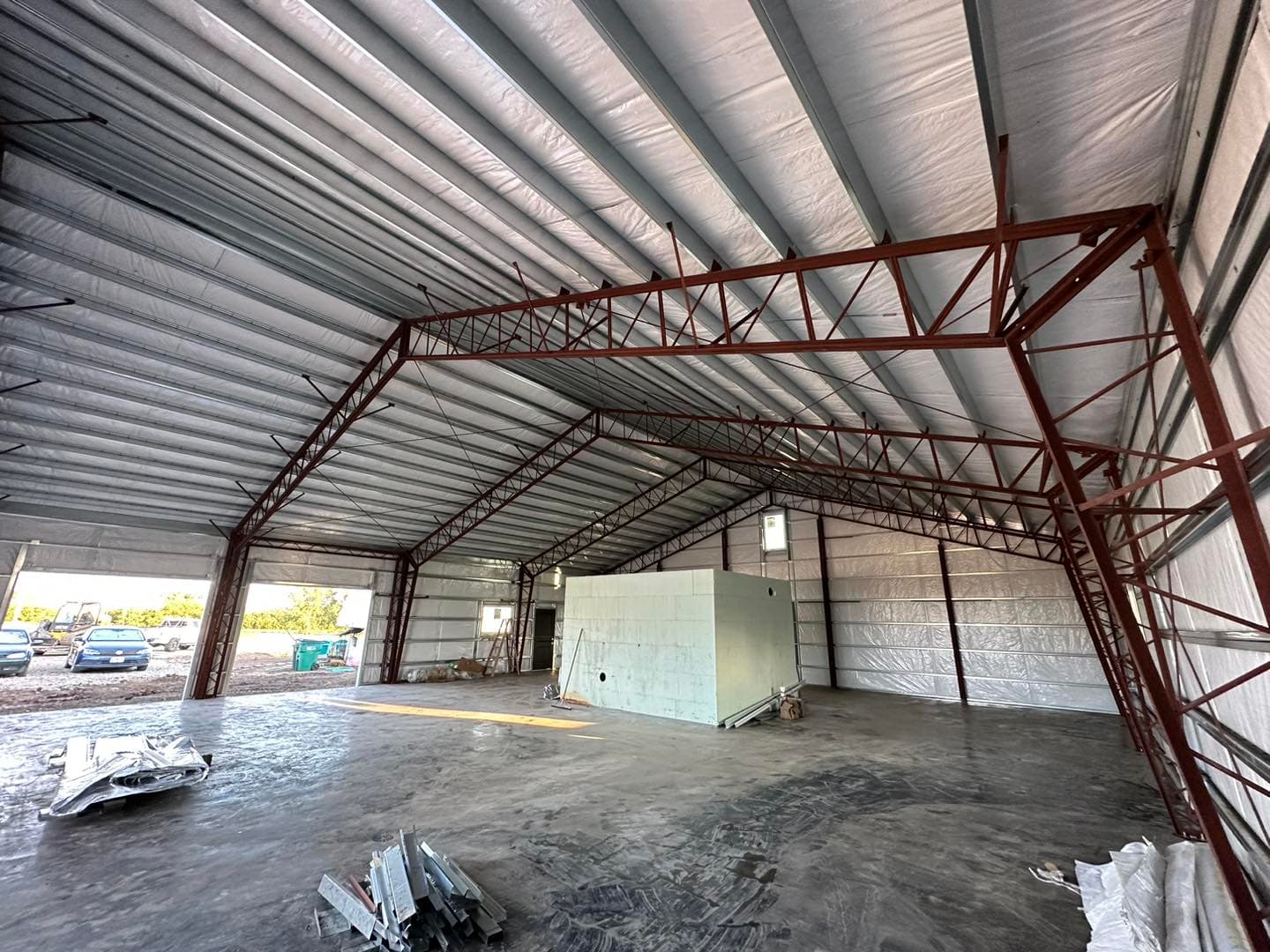Lanthrop workshop side